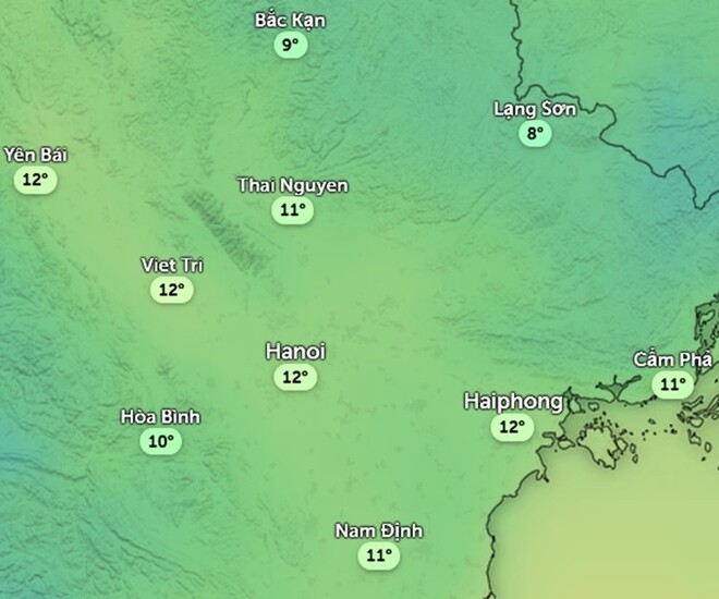 Tin tức 24h: Hà Nội rét đậm đến bao giờ và sắp có thời điểm nhiệt độ dưới 10 độ C không? - 1