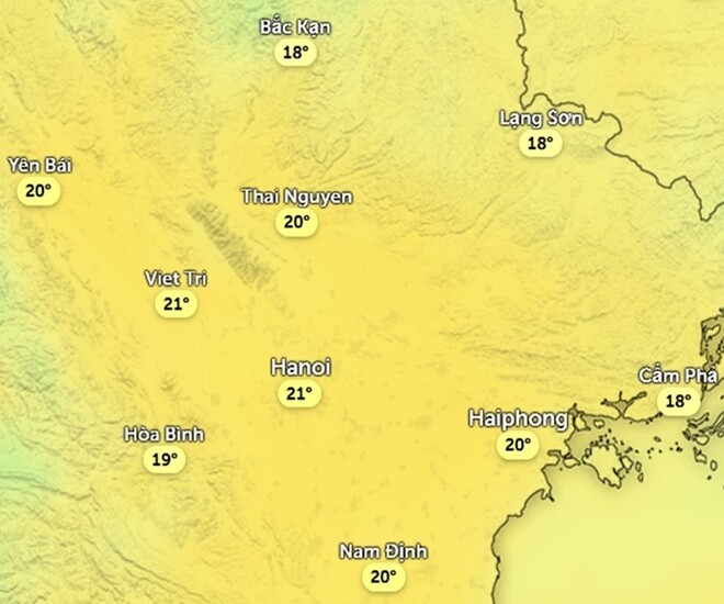 Tin tức 24h: Thủ đô Hà Nội sắp bắt đầu chuỗi ngày tăng nhiệt, hôm nào đỡ rét và như mùa Thu? - 1