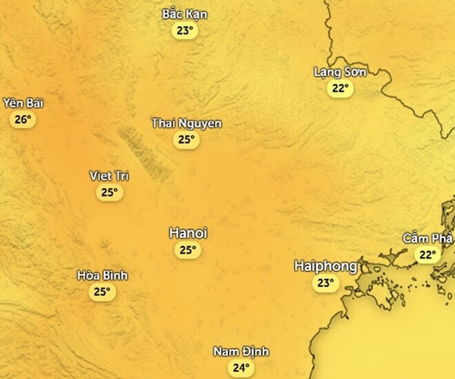 Tin tức 24h: Đêm nay không khí lạnh về miền Bắc, Hà Nội mưa lúc nào và giảm nhiệt ra sao? - 1