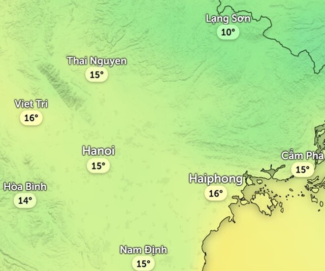 Tin tức 24h: Không khí lạnh về miền Bắc, Hà Nội rét mấy ngày, thấp nhất là bao nhiêu độ? - 1