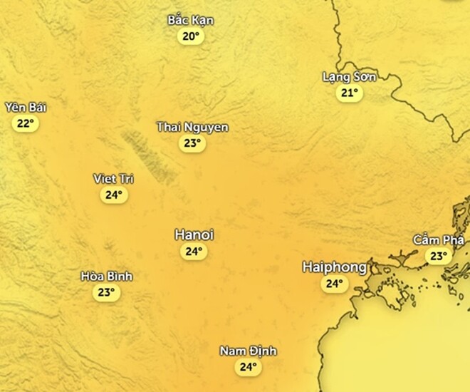 Tin tức 24h: Hà Nội ấm lên mấy ngày trước khi lại có không khí lạnh, và có nồm hơn không? - 1