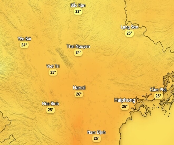 Tin tức 24h: Hà Nội sắp có ngày nóng gần ngang mùa Hè, nhiệt độ có thể lên mức bao nhiêu? - 1