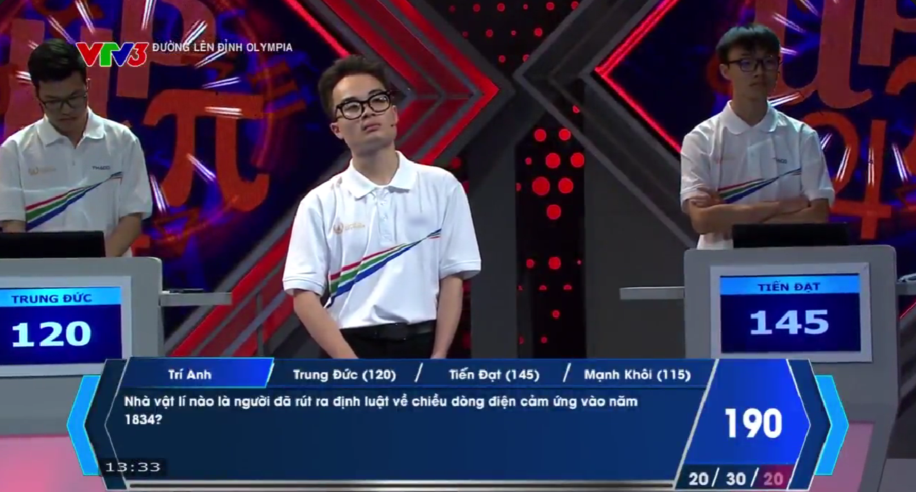 Lội ngược dòng ấn tượng, nam sinh Hà Nội giành chiến thắng thuyết phục, vào thi quý Olympia 2026 - 2