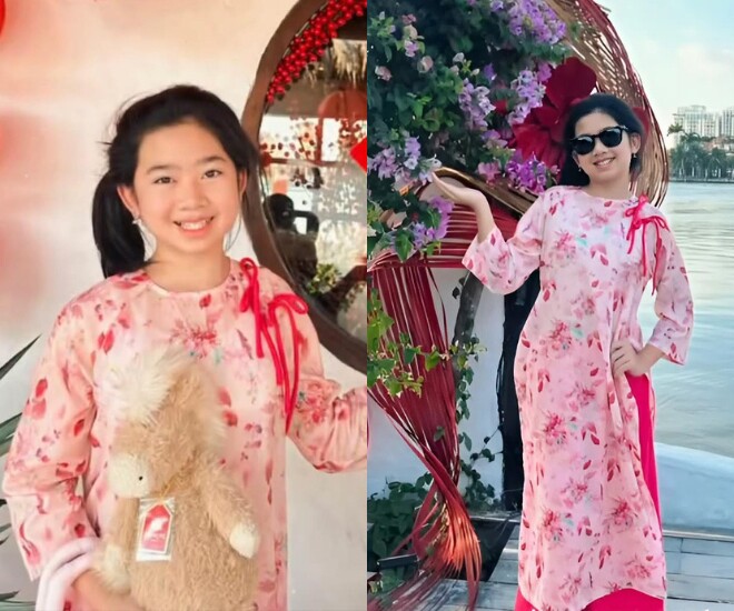 Con gái cố diễn viên Mai Phương ra dáng thiếu nữ khi mặc áo dài, ngày càng xinh đẹp chuẩn "bản sao" của mẹ - 1