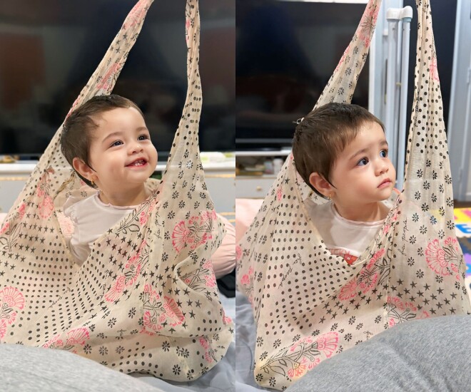 Con gái Nhật Kim Anh có kiểu tóc tém cá tính sau thời gian bị cạo trọc đầu, đôi mi cong vút như búp bê Tây - 1