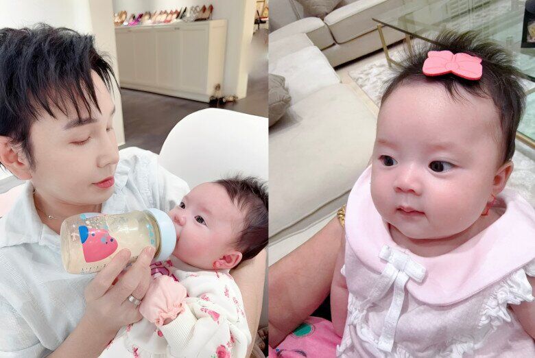 Con gái Phương Lê lúc nào cũng là "bản sao" của NSƯT Vũ Luân, khuôn mặt xinh xắn như búp bê - 7