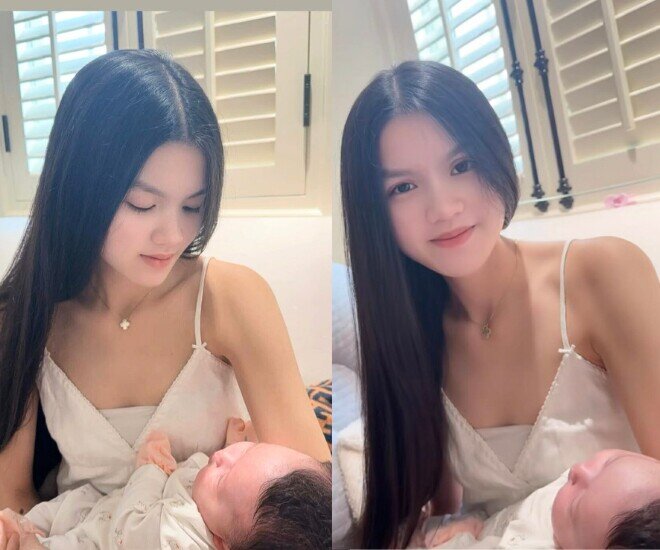 Con gái Phương Lê lúc nào cũng là "bản sao" của NSƯT Vũ Luân, khuôn mặt xinh xắn như búp bê - 8