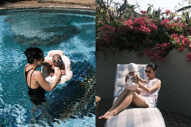 Chồng Ngô Thanh Vân khoe con gái xinh xắn với 2 má "bánh bao", thấy rung động như lần đầu mới yêu - 3