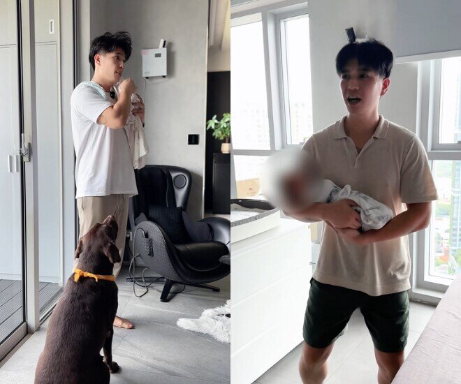 Chồng Ngô Thanh Vân khoe con gái xinh xắn với 2 má "bánh bao", thấy rung động như lần đầu mới yêu - 9