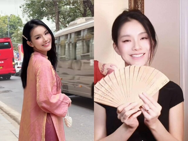 Hoa hậu Thùy Lâm đứng với con gái nhìn hệt 2 chị em, ái nữ 13 tuổi có ngoại hình như "bạch nguyệt quang xứ Trung" - 2