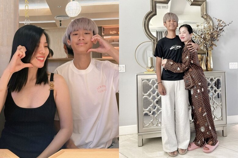 Lệ Quyên đưa con trai cao 1m8 sang Trung Quốc, lên tiếng khi có bình luận nhắc đến chồng cũ Đức Huy - 7