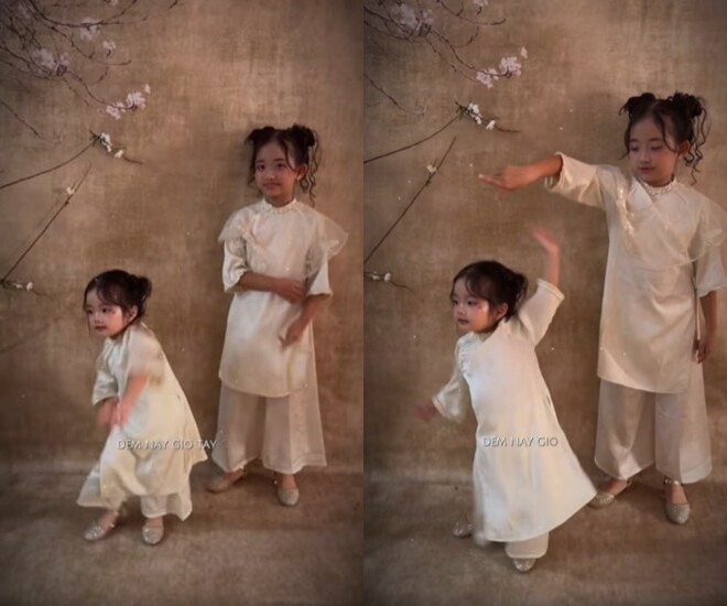 Sao Việt 24h: 3 con Khánh Thi chuẩn "con nhà nòi" khi nhún nhảy theo nhạc remix, cô út 3 tuổi "quẩy" không kém anh chị - 1