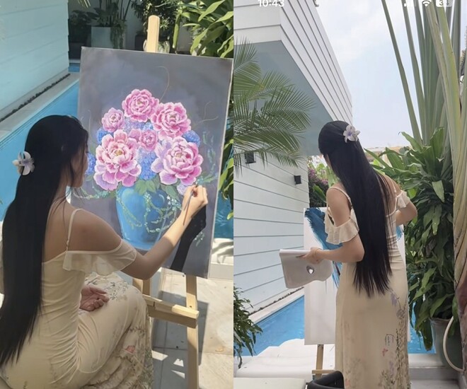Sao Việt 24h: Ái nữ Quyền Linh khoe trọn visual thanh thuần trong cuộc sống như cổ tích, bị soi vì "đánh đàn cũng điệu" - 2