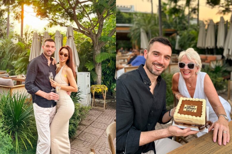 Sao Việt 24h: Hoa hậu H'Hen Niê cùng chồng địu con gái đi dạo phố, tinh tế đi dép thấp vẫn cao vượt ông xã - 10