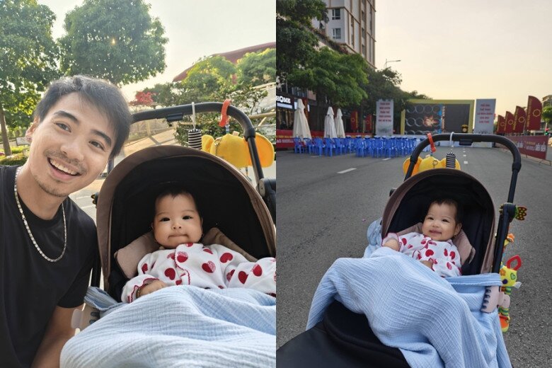 Sao Việt 24h: Hoa hậu H'Hen Niê cùng chồng địu con gái đi dạo phố, tinh tế đi dép thấp vẫn cao vượt ông xã - 3