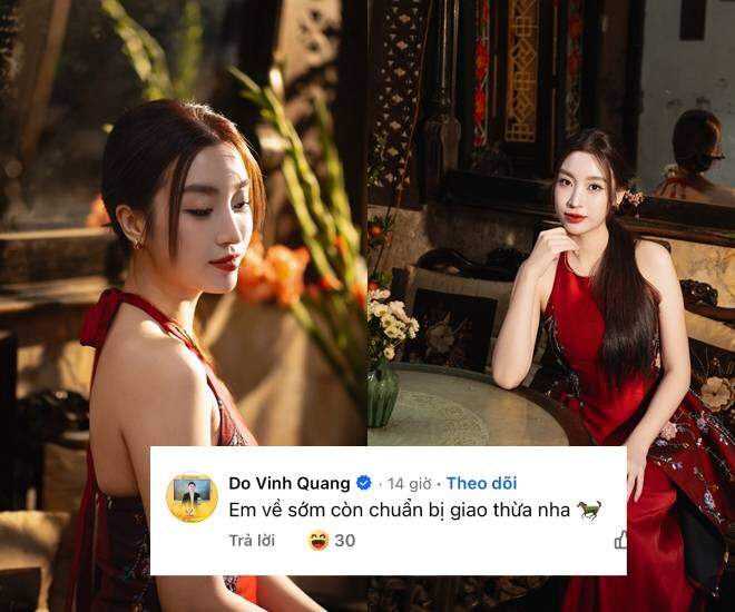 Sao Việt 24h: Cường Đô La giữ truyền thống khoe Subeo cao vượt cả nhà, Đỗ Mỹ Linh bị chồng giục về chuẩn bị Giao thừa - 1