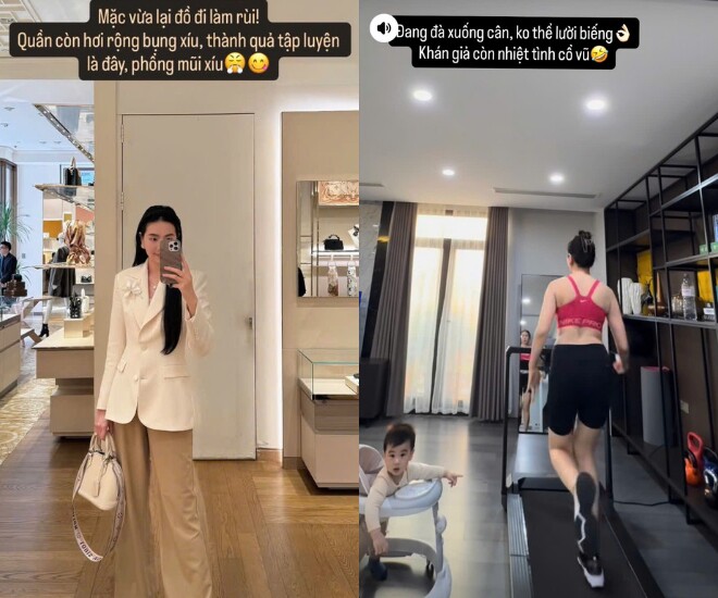 MC đẹp nhất VTV "phổng mũi" khoe tin vui sau khi sinh quý tử, U40 đẻ xong trẻ xinh nõn nà hệt thiếu nữ 18 - 1