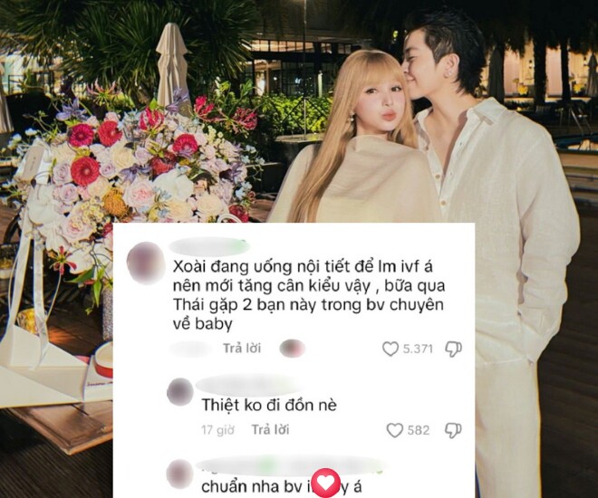 Bắt gặp Xoài Non và Gil Lê ở một bệnh viện sản tại Thái Lan, ngoại hình hot girl 2k2 tăng cân thấy rõ? - 1