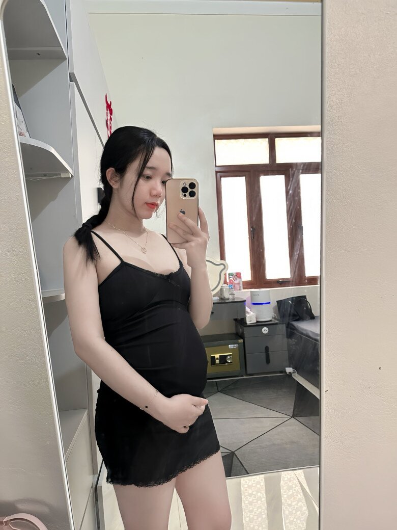 Gái Việt 2k4 mặt mộc xinh như hot girl, giờ có bầu nhan sắc biến dạng gây choáng, tự nhận già đi 20 tuổi - 4