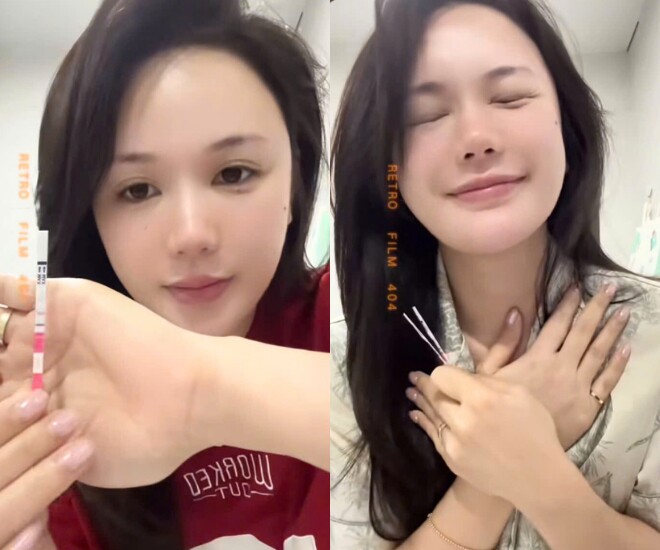 Nam diễn viên VTV "lái máy bay" có con với chị hơn 2 tuổi xinh như búp bê, hôn bụng vợ khoe lên chức bố - 3