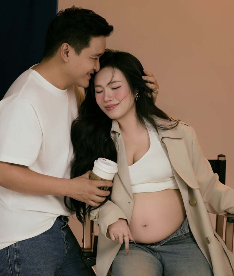 "Cô giáo" hot girl TP.HCM sắp đẻ con thứ 2 với đạo diễn trăm tỷ, ái nữ đầu lòng xinh xắn học trường quốc tế - 3