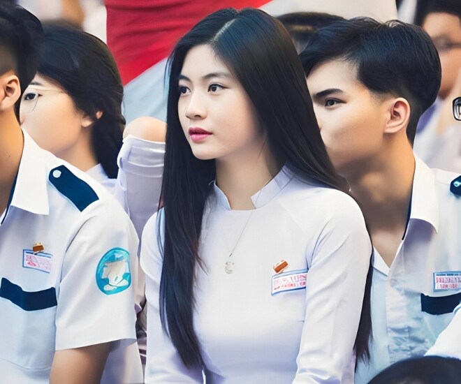 Em học sinh THPT ở TP.HCM từng gây sốt vì quá xinh, được đại gia đem 18 cây vàng hỏi cưới giờ bầu sắp "vỡ chum" - 2