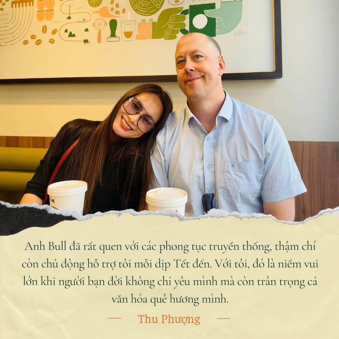 Ca sĩ Thu Phượng kể chuyện Tết bên chồng Tây: “Sau những thăng trầm, tôi đã tìm thấy hạnh phúc thật sự mỗi mùa Tết!” - 2