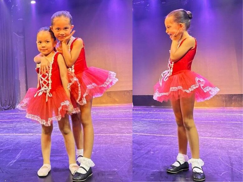 Bé Lisa nhà Hồ Ngọc Hà tập yoga uốn cong người như làm xiếc, tay chân "dài ngoằng" chuẩn gen mẹ - 5