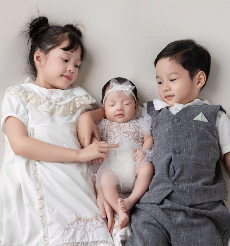 Bố chồng Đặng Thu Thảo bế cháu nội dự tiệc tập đoàn, 3 "thiên thần nhỏ" nhà hoa hậu đều xinh yêu - 13