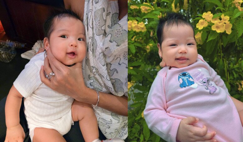 Bố chồng Hoa hậu H'Hen Niê sang nhà thăm cháu nội, em bé Ê Đê nay chân dài bụ sữa trông cực yêu - 5