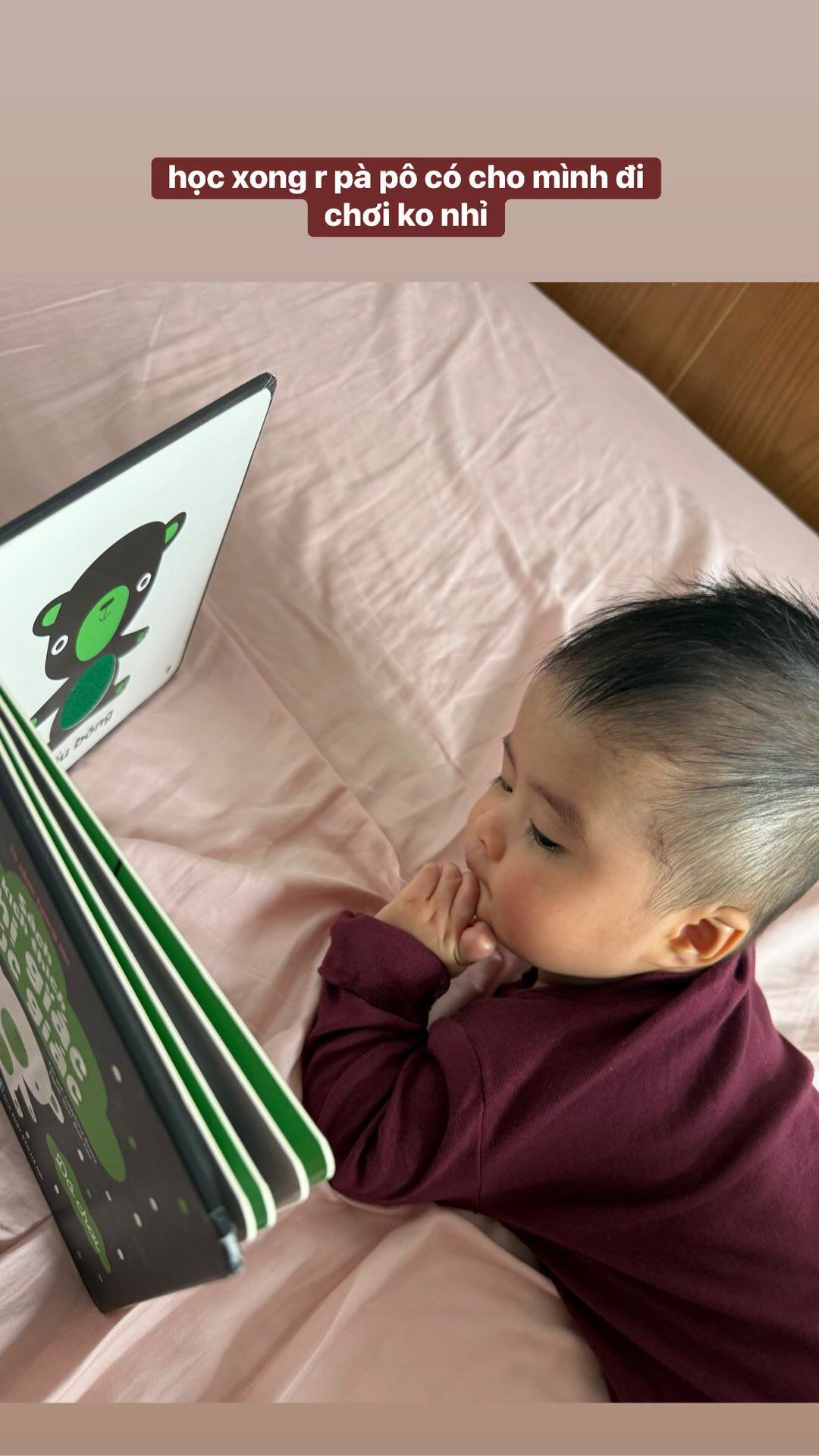 Con trai Ngọc Hân xem bố xuất hiện trên thời sự, chưa tròn tuổi đã được đoán kế nghiệp làm việc trong ngành ngoại giao - 8