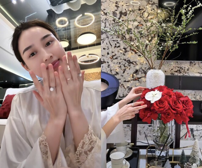 "Dâu hào môn" Đỗ Thị Hà khoe tổ ấm màu hồng, thiếu gia Viết Vương được khen giỏi "nịnh" vợ - 1