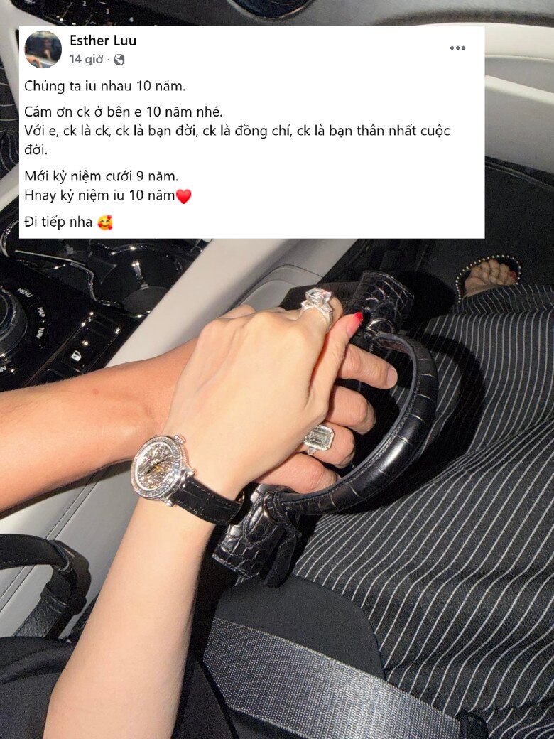 Hari Won nói cảm ơn sau 10 năm yêu Trấn Thành, cứ "gia hạn hợp đồng" là khoe nhẫn kim cương khổng lồ - 3