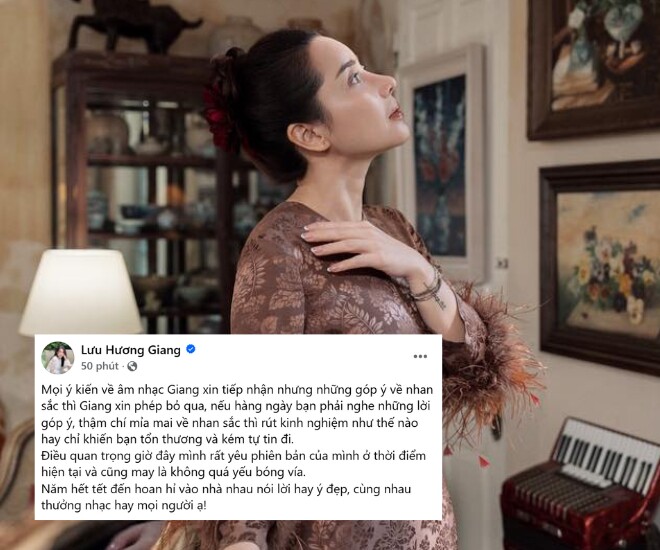 Lưu Hương Giang sợ tổn thương khi nghe góp ý về ngoại hình, mối quan hệ với Hoài Hoài Anh dần "khởi sắc" - 1