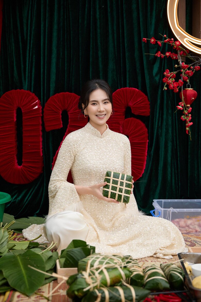 MC Mai Ngọc đón Tết tại biệt thự nhà chồng ở Bắc Ninh, năm thứ 2 làm dâu hưởng cuộc sống "màu hồng" - 2