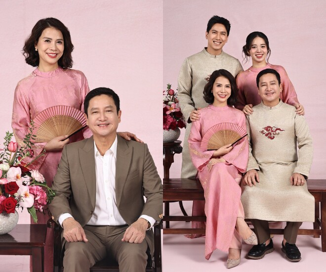 NSƯT Chí Trung đón Tết đoàn viên bên gia đình người yêu kém 18 tuổi, hòa thuận với con riêng của bạn đời - 1