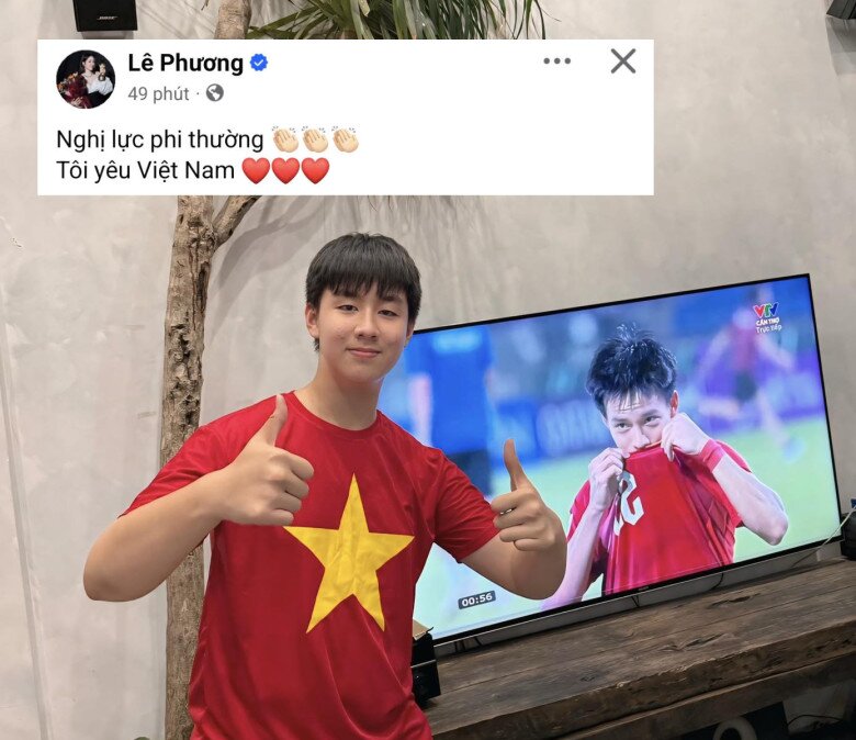 U23 Việt Nam chiến thắng đội tuyển Hàn Quốc: Thủ môn Cao Văn Bình thành người hùng, Trấn Thành "xin lỗi" Hari Won - 6