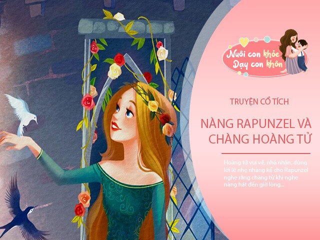 Truyện cổ tích: Nàng Rapunzel và hoàng tử