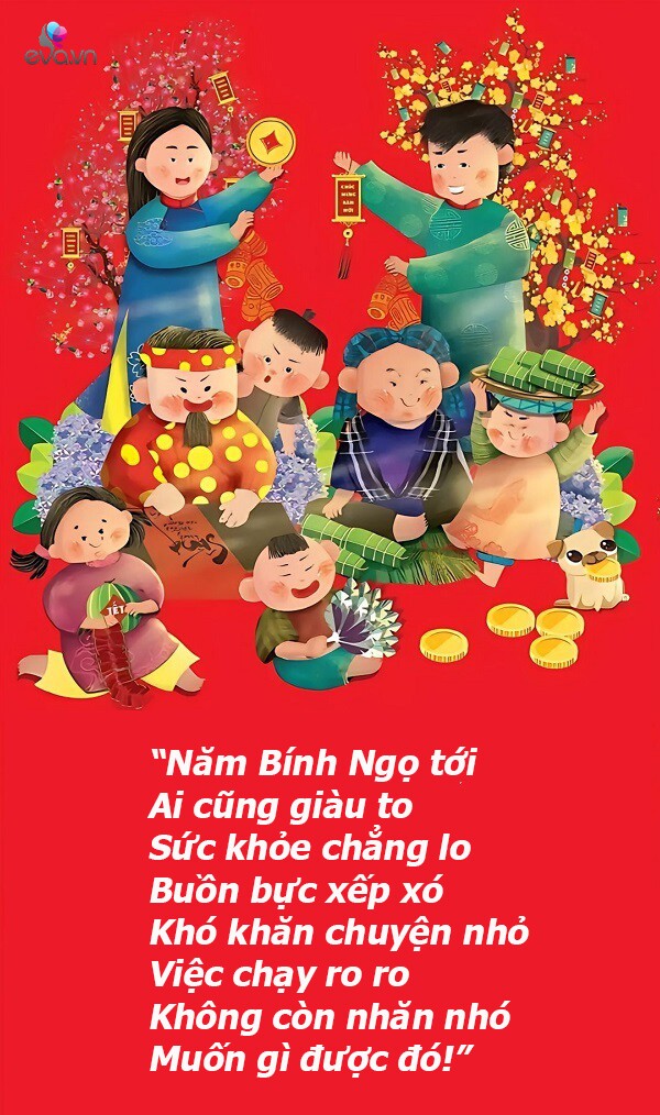 10 bài thơ ý nghĩa bé chúc Tết ông bà, bố mẹ, thầy cô, món quà tinh thần ấm áp đầu năm mới - 5