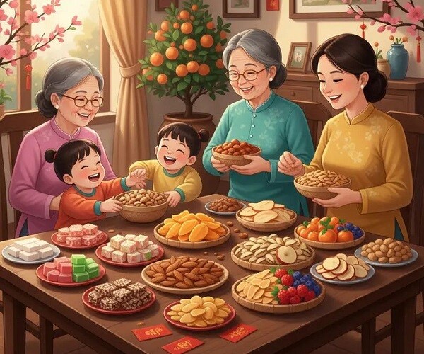 Không thể cấm trẻ ăn vặt ngày Tết, mẹ nên chọn thế nào để con dễ tiêu? - 1