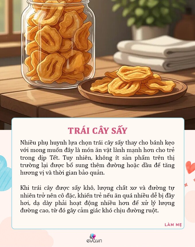 Những món ăn vặt ngày Tết khiến hệ tiêu hóa của trẻ dễ quá tải - 7