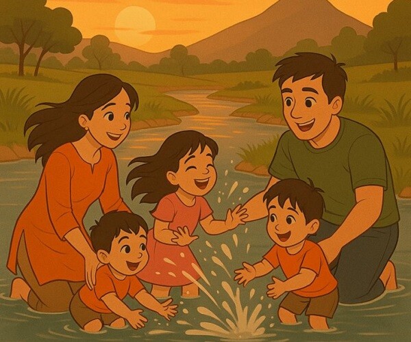 3 câu nói giản dị của bố mẹ, nhưng nuôi dưỡng trẻ có cả một tuổi thơ an lành - 1