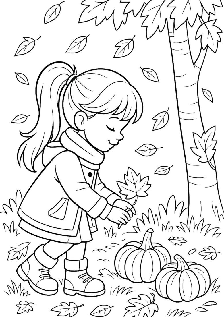 Tranh tô màu bốn mùa, cách trẻ mầm non học về thế giới từ những gam màu - 12