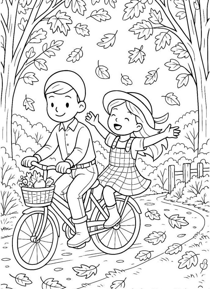 Tranh tô màu bốn mùa, cách trẻ mầm non học về thế giới từ những gam màu - 14