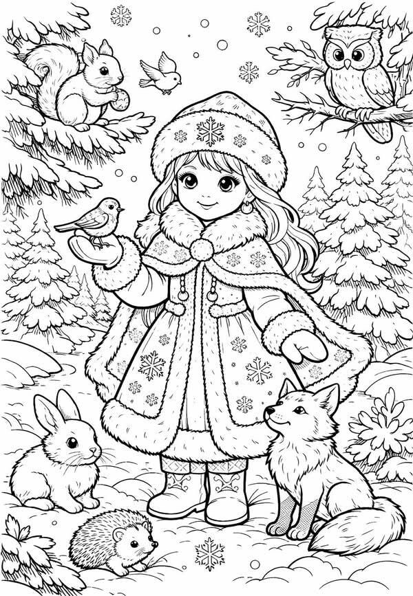 Tranh tô màu bốn mùa, cách trẻ mầm non học về thế giới từ những gam màu - 18