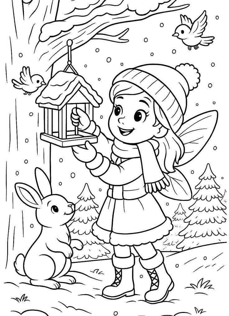 Tranh tô màu bốn mùa, cách trẻ mầm non học về thế giới từ những gam màu - 20