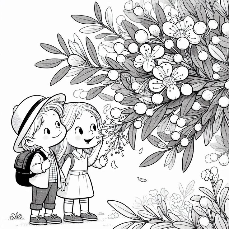 Tranh tô màu bốn mùa, cách trẻ mầm non học về thế giới từ những gam màu - 4