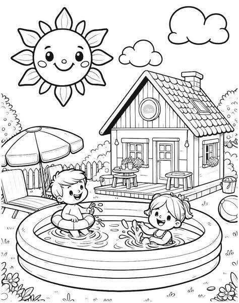 Tranh tô màu bốn mùa, cách trẻ mầm non học về thế giới từ những gam màu - 8