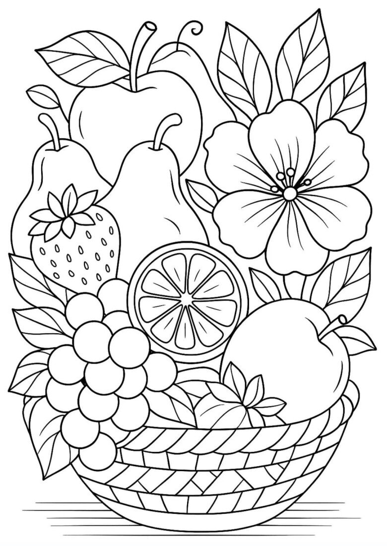 Tranh tô màu mâm ngũ quả ngày Tết, dạy bé làm quen với nét đẹp văn hóa Việt từ những điều gần gũi - 11