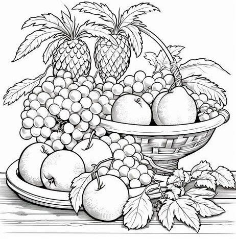 Tranh tô màu mâm ngũ quả ngày Tết, dạy bé làm quen với nét đẹp văn hóa Việt từ những điều gần gũi - 17